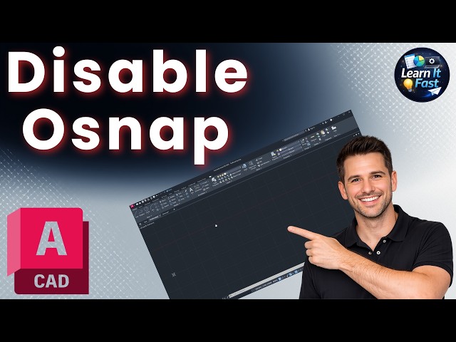 How to Disable Object Snap in AutoCAD (2026 Updated) - YouTube