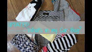 UPDATED! What's in my Car Bag? | JuJuBe Be Light | Packing for Twins