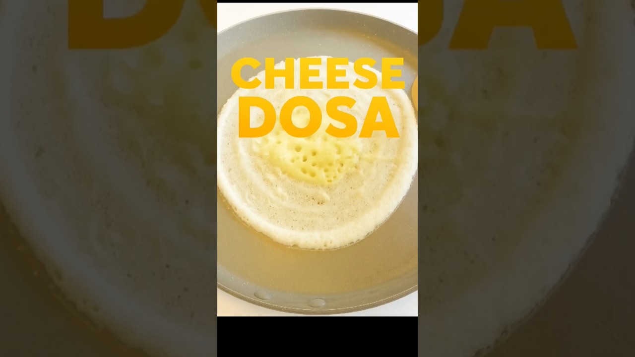 Crispy Dosa+Melting Cheese = Perfect Foodie Vibes 