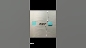 How to connect a snap hook to rope on a flagpole
