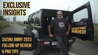 EXCLUSIVE INSIGHTS: SUZUKI JIMNY 2023 FOLLOW-UP REVIEW & PRO TIPS | YOUR QUESTIONS ANSWERED