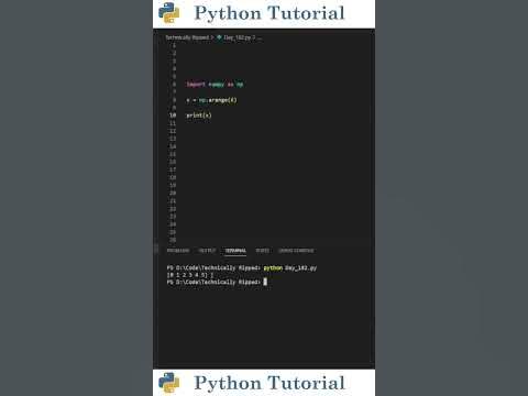 Randomly Shuffle Numpy Array | Python Tutorial - YouTube