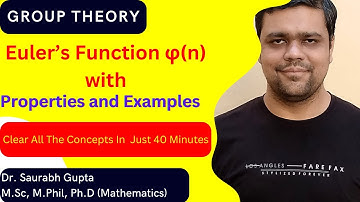 Group Theory | Euler