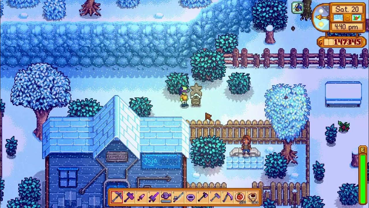 Stardew Valley I Hid Something Behind The Community Center I Hid Something Behind The Community Center solution - Stardew Valley 1