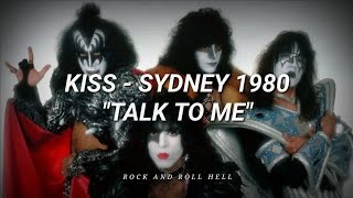 KISS - Talk To Me | Sub.Español + Lyrics | Live Sydney 1980 - Parte 7.