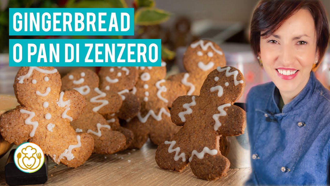 Biscotti Pan di Zenzero Senza Glutine, Gingerbread | VivoGlutenFree #CucinaConAle
