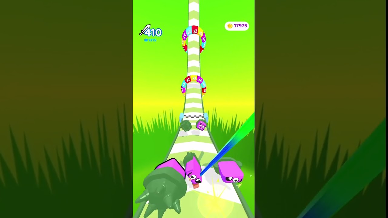 8 mintes video of movile game Sword Cut Run | NO COPYRIGHT | FREE TO DOWNLOAD |