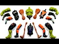 Hulk smash Ant-Man black panther siren head assemble toys video