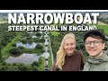 Taking Our NARROWBOAT Through CAEN HILL England&#39;s Steepest Canal Flight?