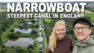 Taking Our NARROWBOAT Through CAEN HILL England's Steepest Canal Flight?