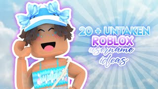 20  UNTAKEN preppy ROBLOX usernames! 🐬💓| Pars diary ⭐️