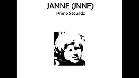 JANNE (JNNE) - Primo Secondo