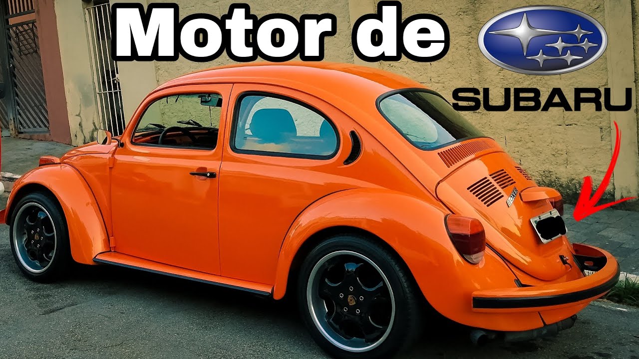 FUSCA COM AR CONDICIONADO | FUSCA COM MOTOR DE SUBARU 2.0 | FUSBARU ASPIRADO 160CVs MELHOR Q TURBO