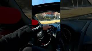 Purring Jaguar F type.