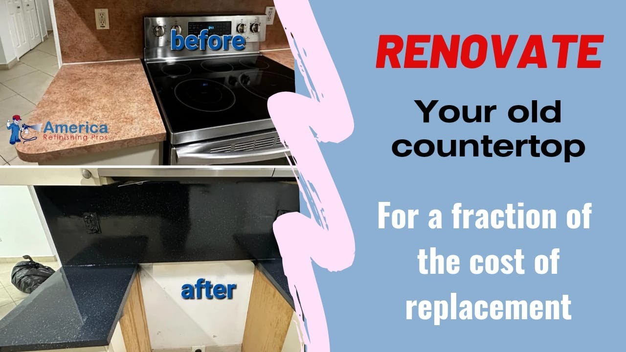 Refinish your old countertop with America Refinishing Pros for a ...
