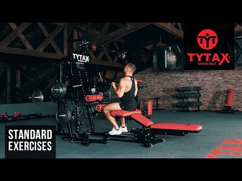 TYTAX® M1 | Seated Reverse Grip Lever Pulldown
