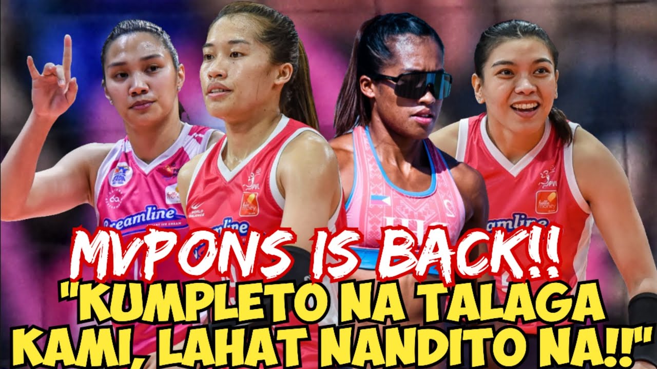 MVPons IS BACK!! WALA NG EXCUSES FULL FORCE NA ANG CREAMLINE PARA BAWIIN ANG KORONA SA PVL 2026!!