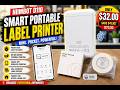 Niimbot D110 Portable Label Printer | Mini Thermal Sticker Maker for Home & Office