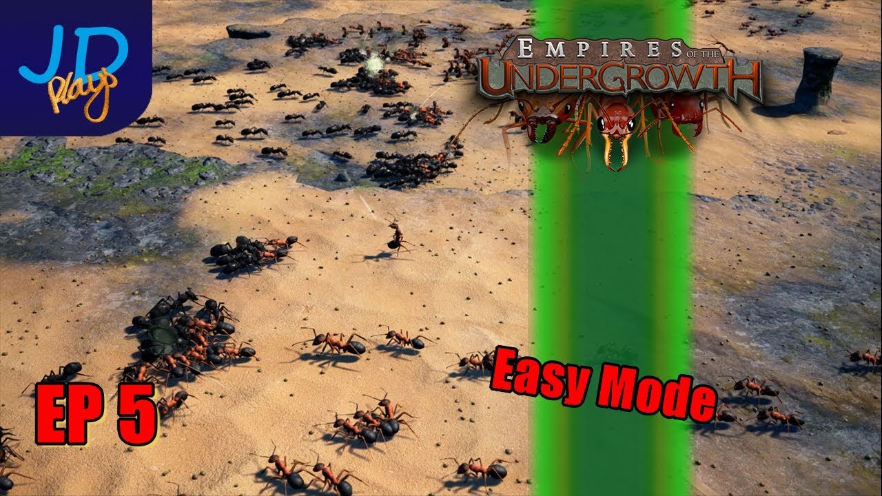 Empires of the Undergrowth EP5 Easy Mode gaming logo
