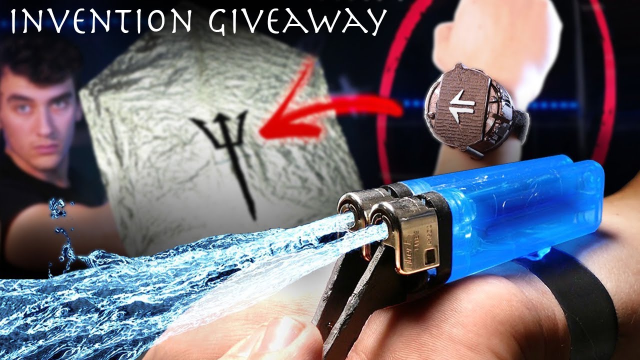 14 Crazy Inventions + GIVE AWAY - Web Shooters, Percy Jackson Shield/Sword  (1,000,000 Sub Special) 