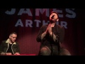 James Arthur covers Ariana Grande's "Into You" and R Kelly's "Remix to Ignition" in NYC