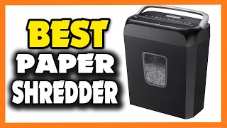 Top 5 Best Paper Shredder In 2023