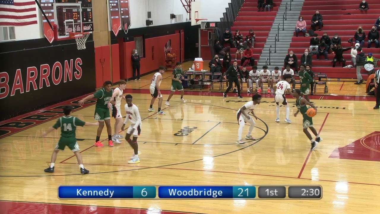 High School Boys Basketball Woodbridge vs. John F. Kennedy January