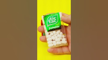 WORKING LEGO Tic Tac Candy Machine