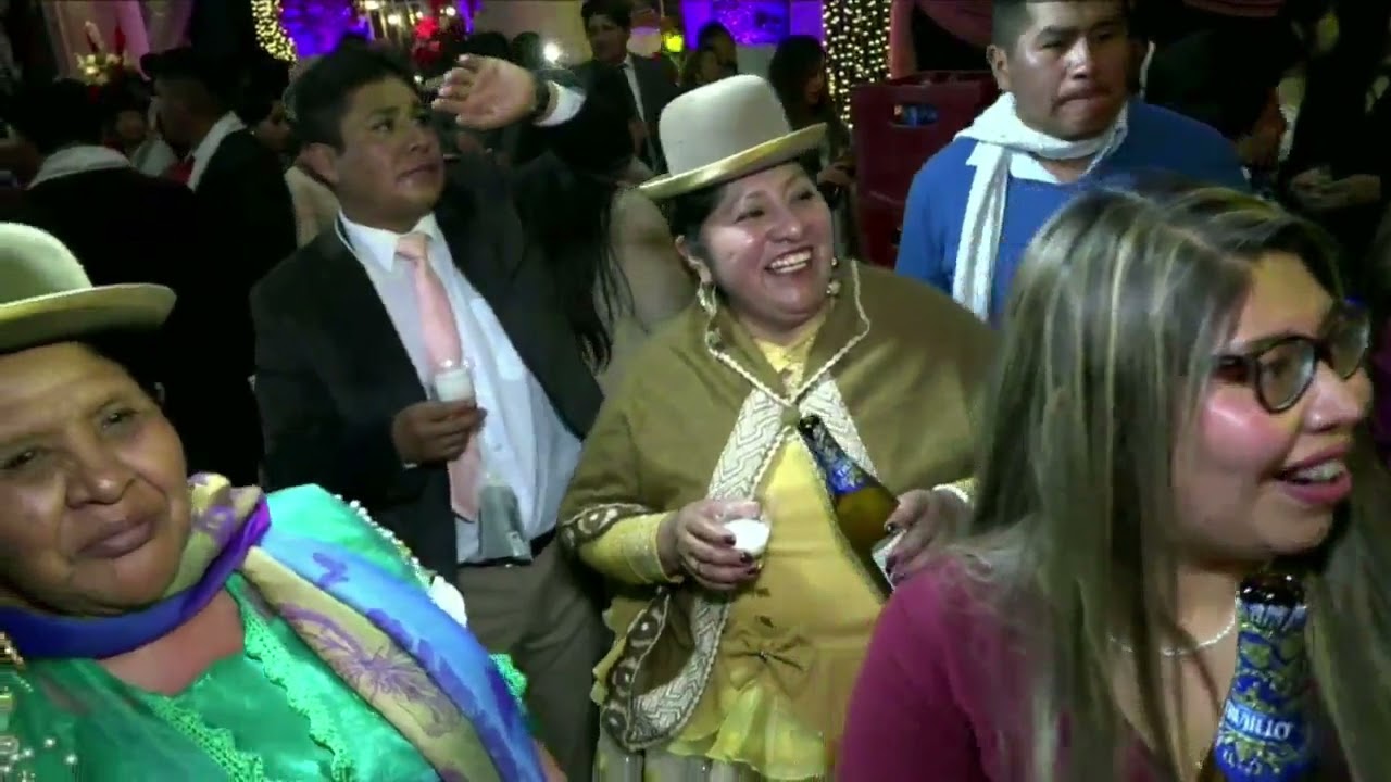 ROSITA DE ESPINAR EN LA BODA DE JAVIER Y KATERIN  Juliaca Puno