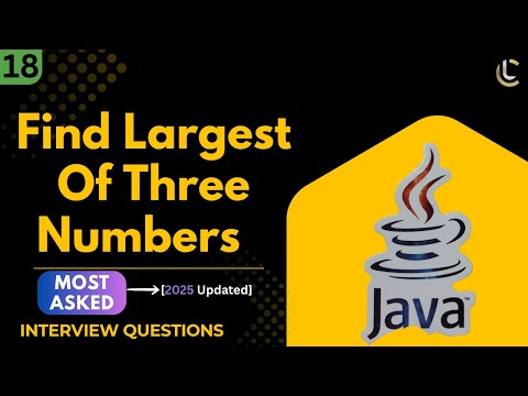 Find Largest of Three Numbers in Java | Step-by-Step Explanation