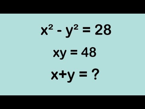 An Interesting Olympiad Algebra Problem l math olympiad l math competition 