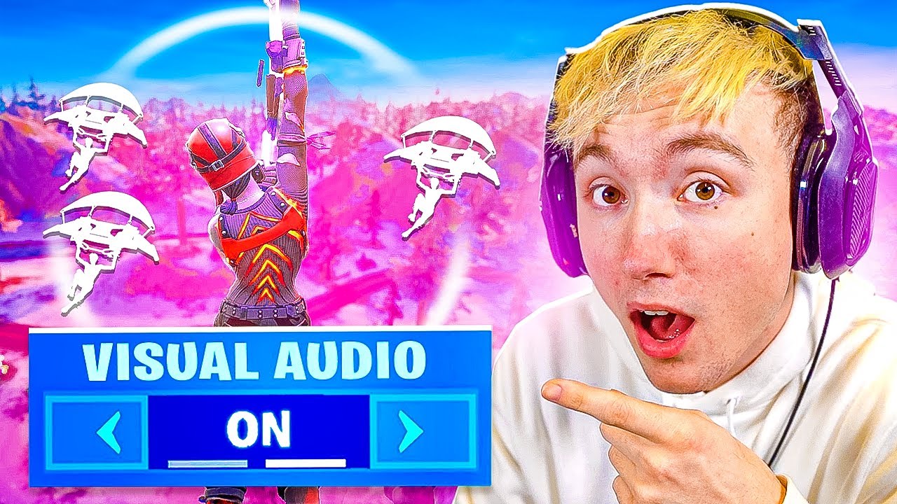 GEBRUIK NU VISUAL AUDIO IN FORTNITE! (Geheime Update) YouTube
