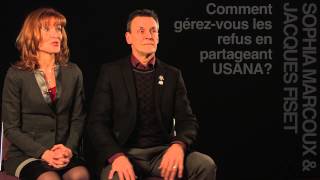 4. Comment avez-vous fait face aux refus des gens avec qui vous avez partagé USANA? | USANA Video