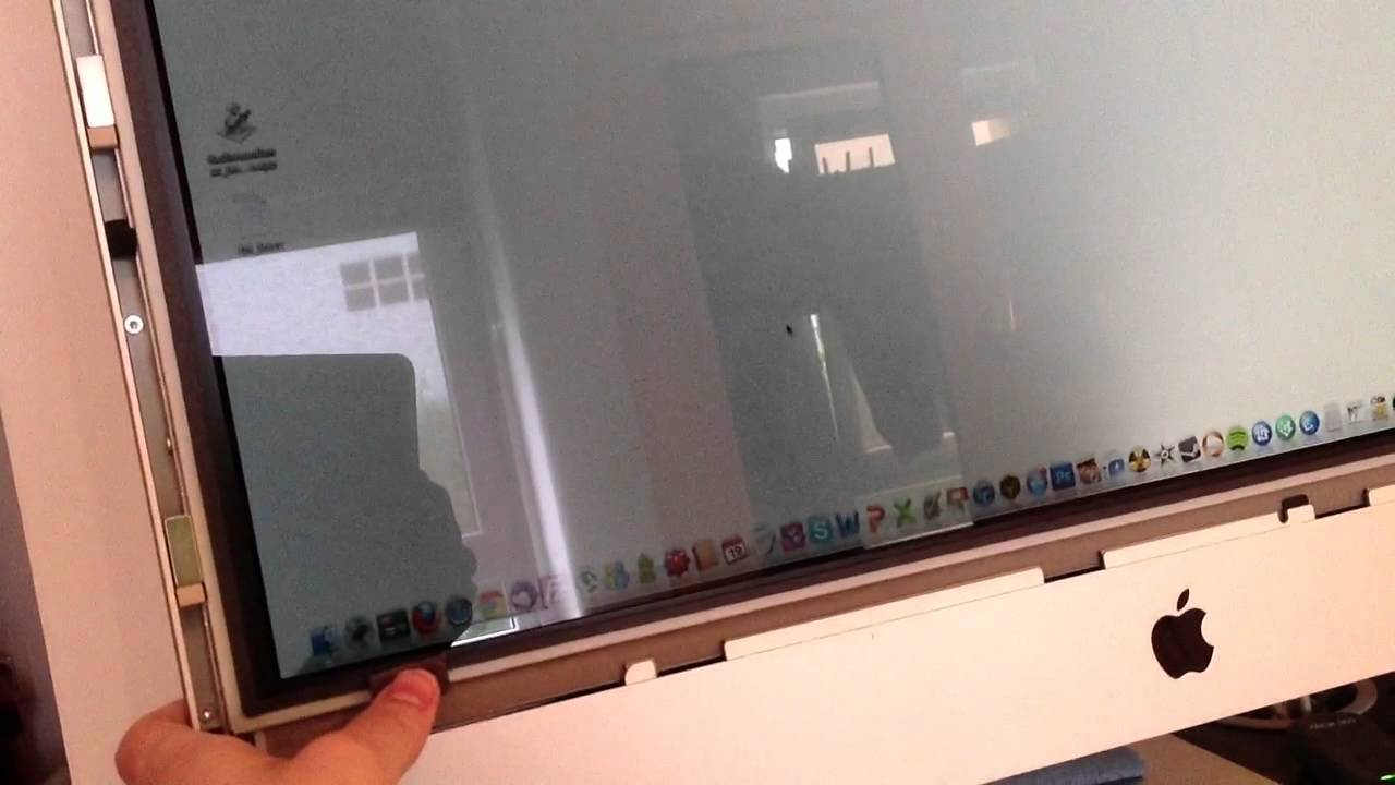 Imac 27 Late 2009 Flickering And Dark Screen Fix Youtube