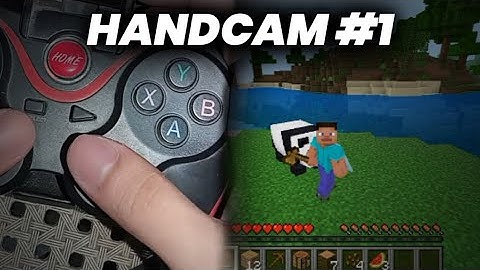 X3 Wireless Controller Minecraft Handcam Ep.1 (2025) | Bluetooth Controller