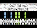 【簡単ピアノ楽譜】DAYBREAK FRONTLINE (feat. IA) Orangestar [練習用] | Easy Piano Tutorial