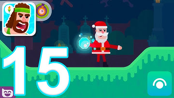 Bowmasters - Gameplay Walkthrough Part 15 - New: Santa Claus, Online PvP (iOS)