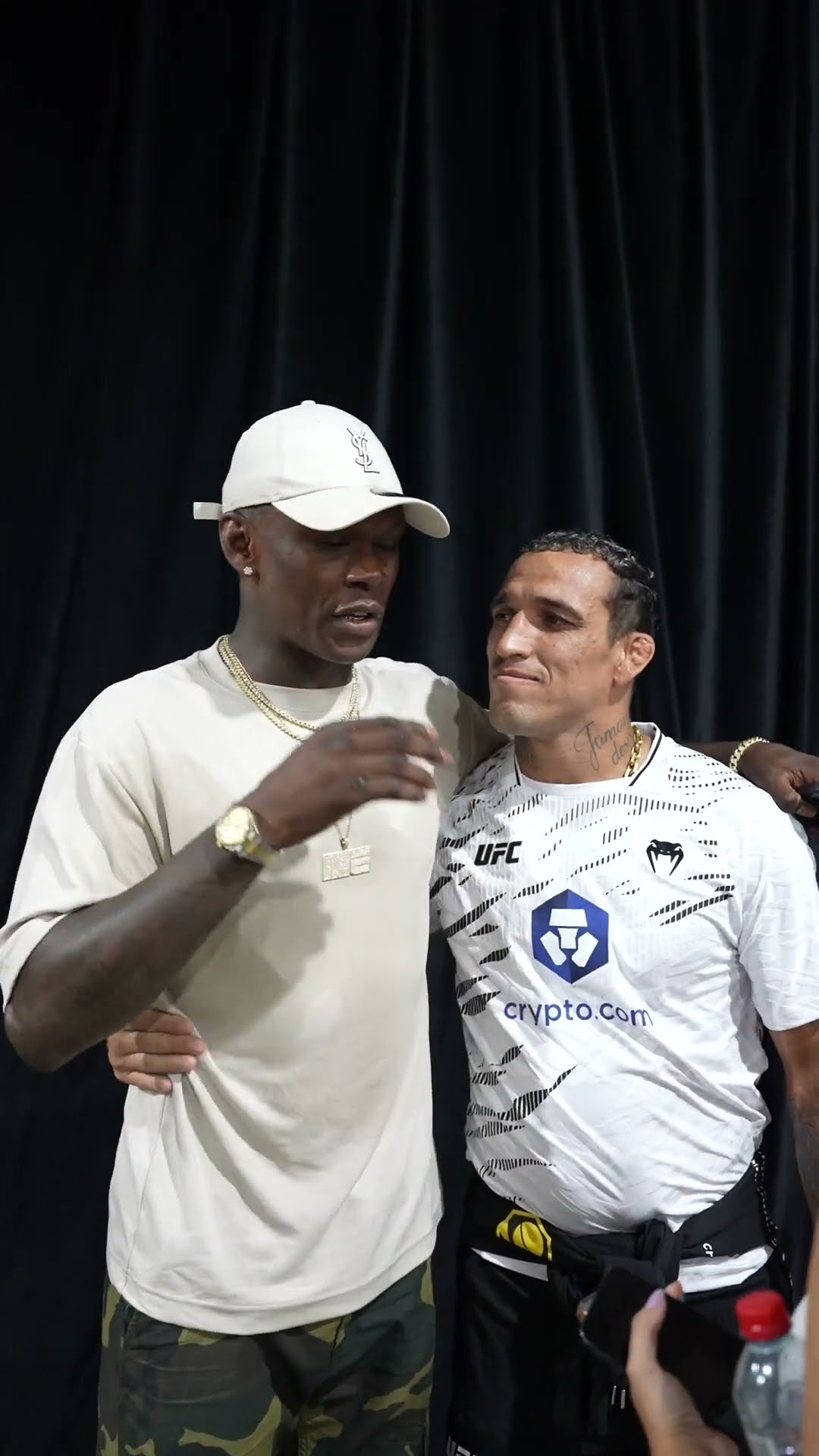 Izzy ? Charles at UFC 312!!! #shorts