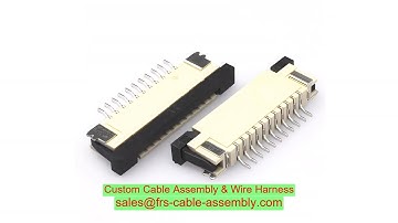 Nhà sản xuất lắp ráp cáp Nhà sản xuất cáp Bowden DF14-20S-1.25C LVDS Cáp cho hệ thống nhúng Hiển thị