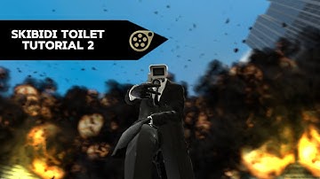 Skibidi toilet sfm tutorial 2| how to animate motion editor, and graph editor at the same time
