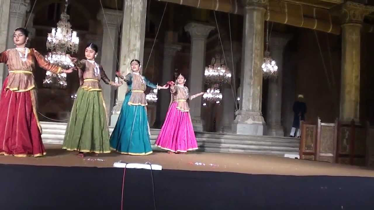 Kathak dance TARANA RAVI SHANKAR Chawmahalla palace