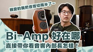 帶你看喇叭切開樣子秒懂為何用BiAmp音響更能出美聲