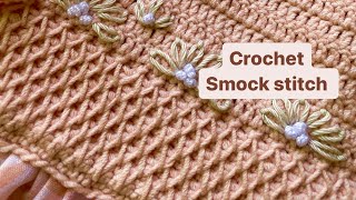 Crochet smock pattern |  smocking crochet yoke by Beyond Diary 906 views 4 months ago 15 minutes