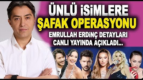 FLAŞ!!! Emrullah Erdinç operasyonların perde arkasını açıkladı! Dilan, İrem, Hadise, Demet Evgar..!!