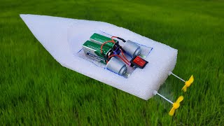 AMAZING Speed Boat | Making a​ Mini Water boat / SDOKSDOM DIY