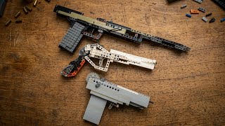 Are Lego Rubber Band Guns Effective From Medium Range?