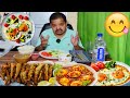 Street Style Half Fry Egg 🍳 Eating Show | Food ASMR