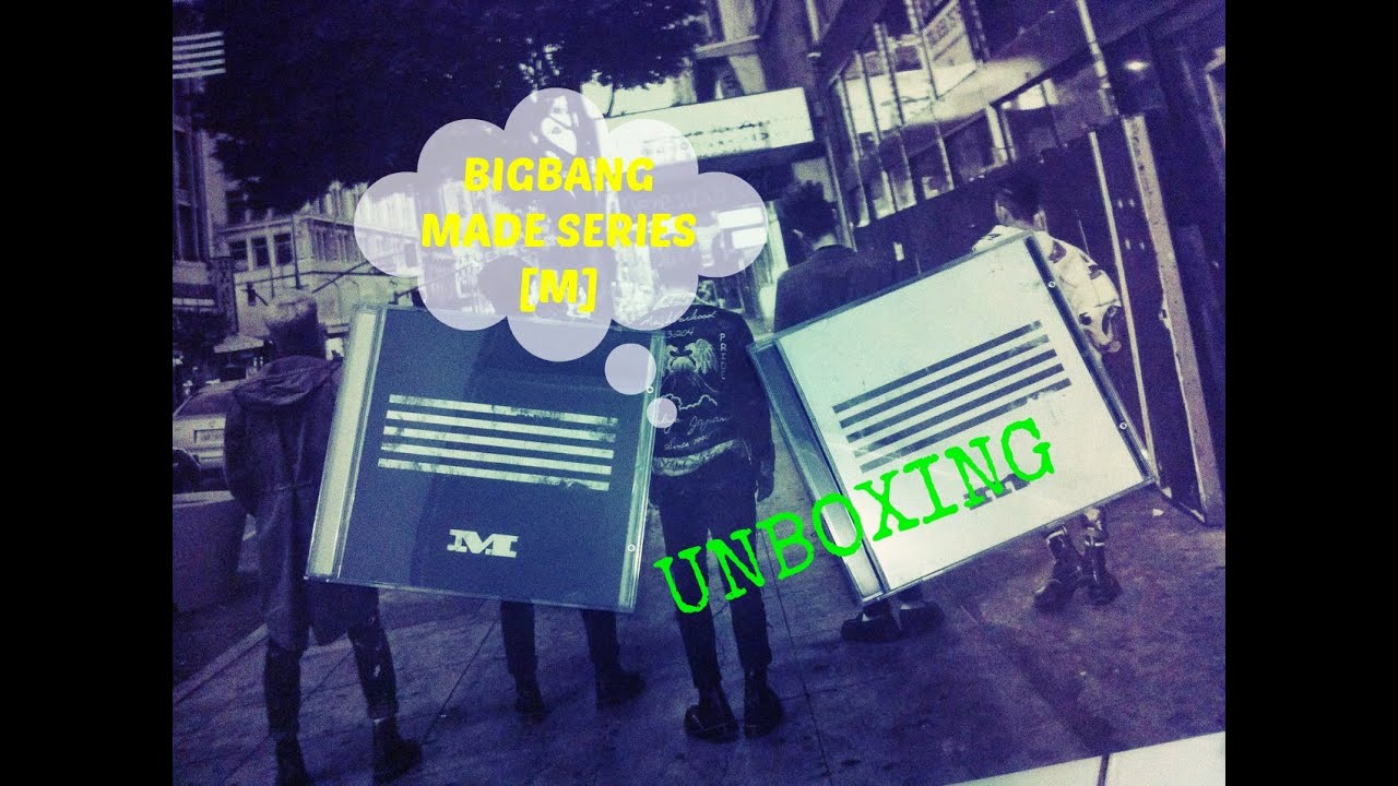Bigbang - BIGBANG MADE Series Album [M] + [m] Ver. UNBOXING