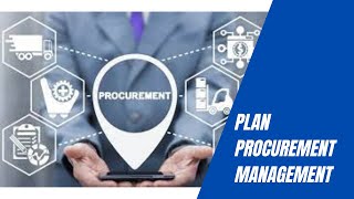 Plan Procurement Management