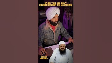 When you only use Soundgoodizer  in Mastering